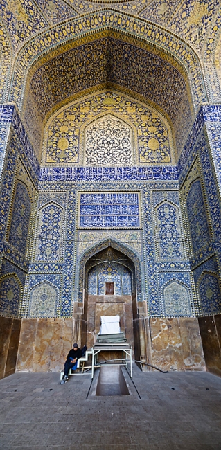 Ispahan-Mosquée royale-079